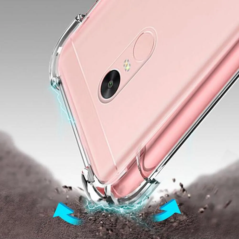 Противоударный силиконовый чехол для Xiaomi mi 8 9 SE CC9 CC9E CC9 Pro Red mi 7A 8A Note 6 7 8 K20 Pro 8T TPU прозрачный защитный чехол