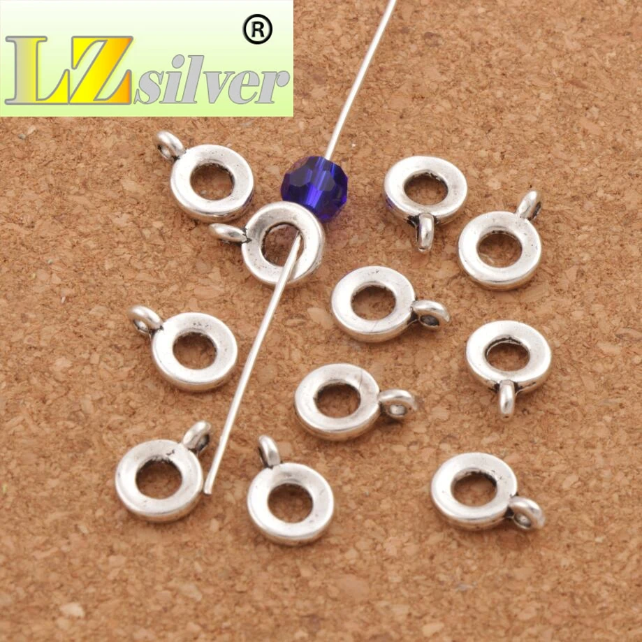 92 шт. бусины из цинкового сплава 11 2x1 7 мм|charms european|antique silver beadsbeads fit |