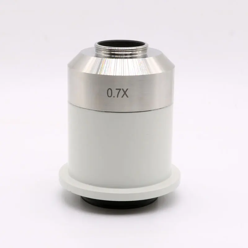 0.7X Биологический микроскоп C Mount Camera Adapter CCD монтажный интерфейс для