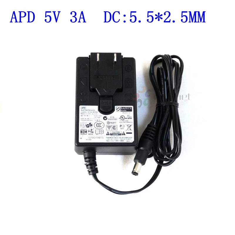 Адаптер переменного тока 5 В 3 А НАЛИЧИИ розетка стандарта США ЕС Великобритании |