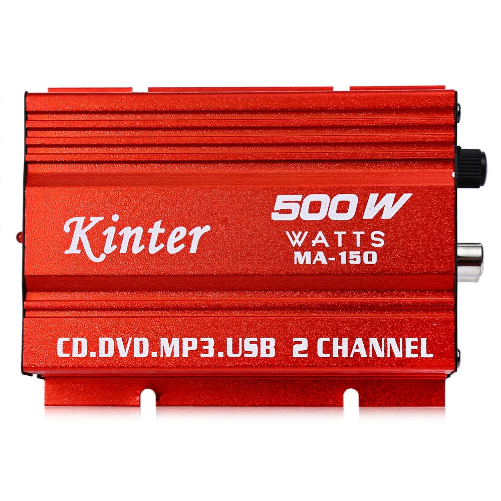 Kinter ма 150 мини Hi Fi стерео цифровой Мощность Усилители домашние 20 Вт x 2 5 В канала MP3