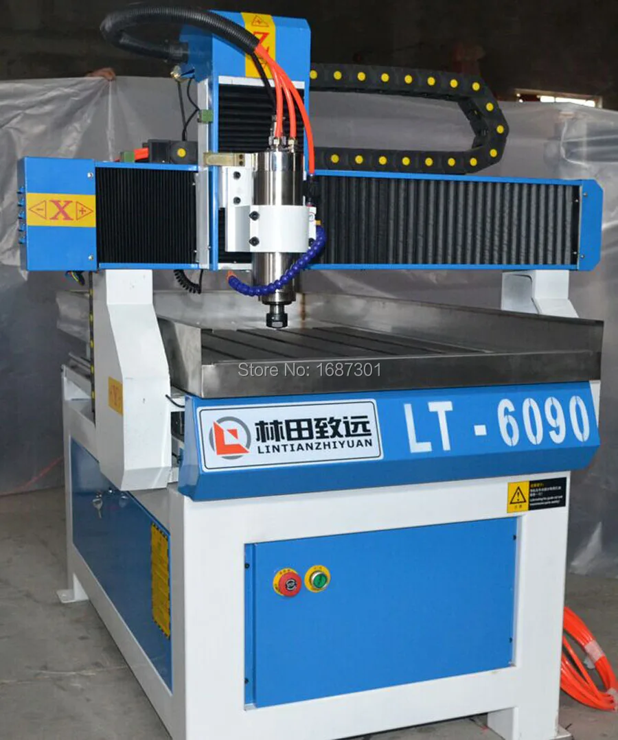 CNC маршрутизатор 6090 гравер машина для фрезерования сверления резьбы
