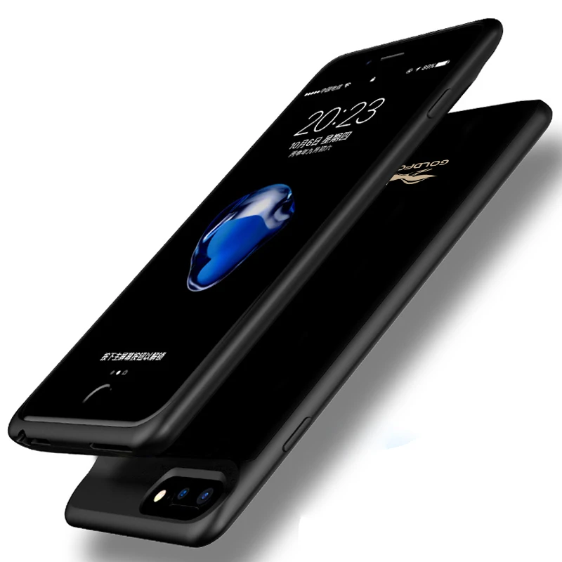 Портативный аккумулятор 3700 мАч 7000 для iPhone 6plus 6s Plus 7 8 чехол внешнего аккумулятора
