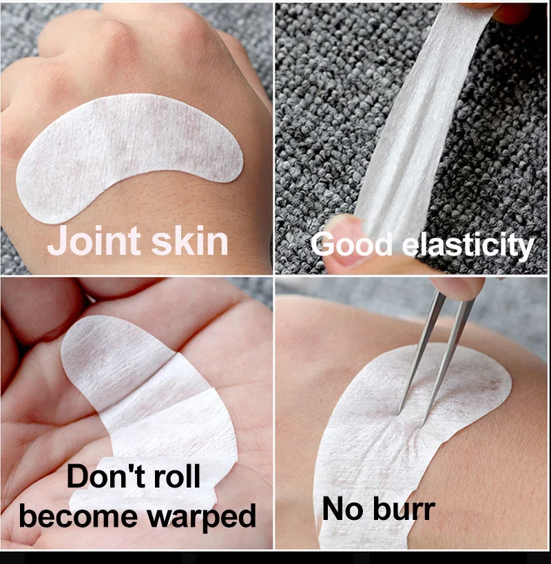 100 пара ресниц расширение бумаги патчи для наращивания глаз стикер s с коллагеном