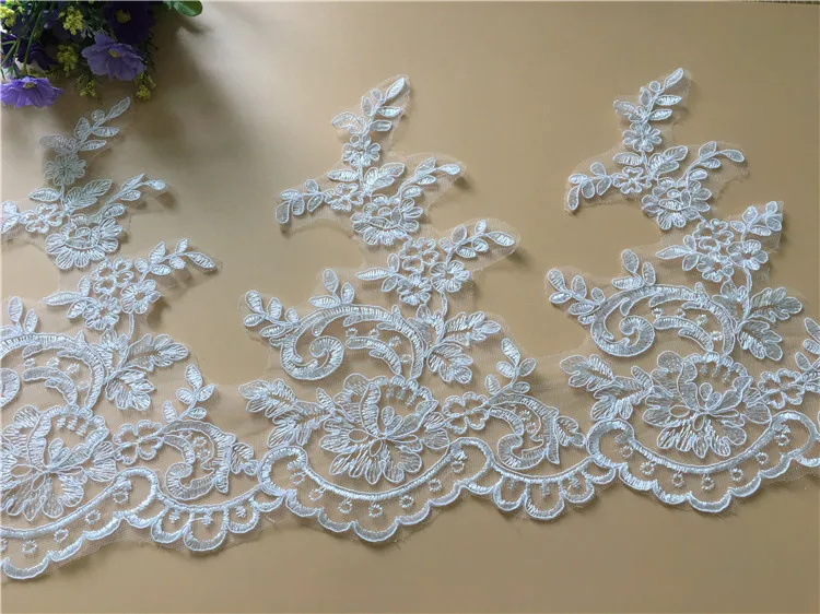 9 ярдов деликатное шитье ремесло цветочная ткань цветок Венеция Свадебная