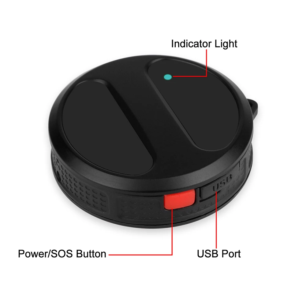 Мини gps трекер детей Водонепроницаемый IP65 Бесплатная веб приложение локатор