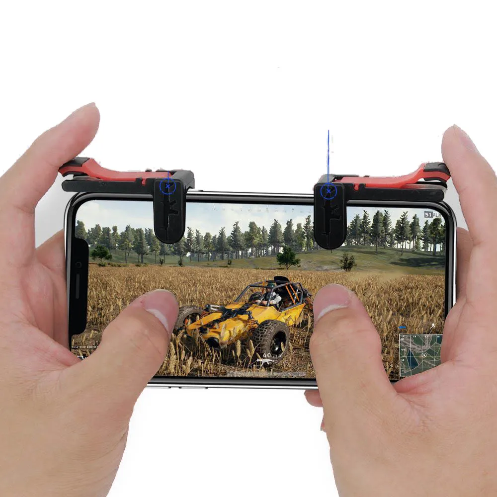 Телефон мобильный игровой триггер пожарная кнопка ручка для PUBG L1R1 шутер