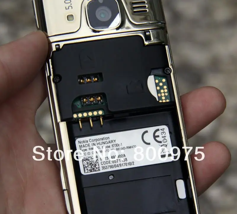 NOKIA 6700c мобильный телефон 6700 классический мобильный телефон 3g GSM разблокированный золотой и арабский клавиатура Восстановленный