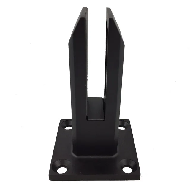 Безрамный забор для бассейна стеклянный ограждение матовые черные стеклянные