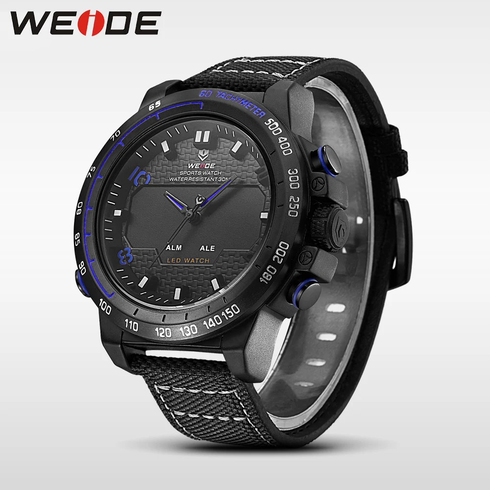 WEIDE мужской 2019 Роскошные спортивные и фирменные светодиодный дисплей движение