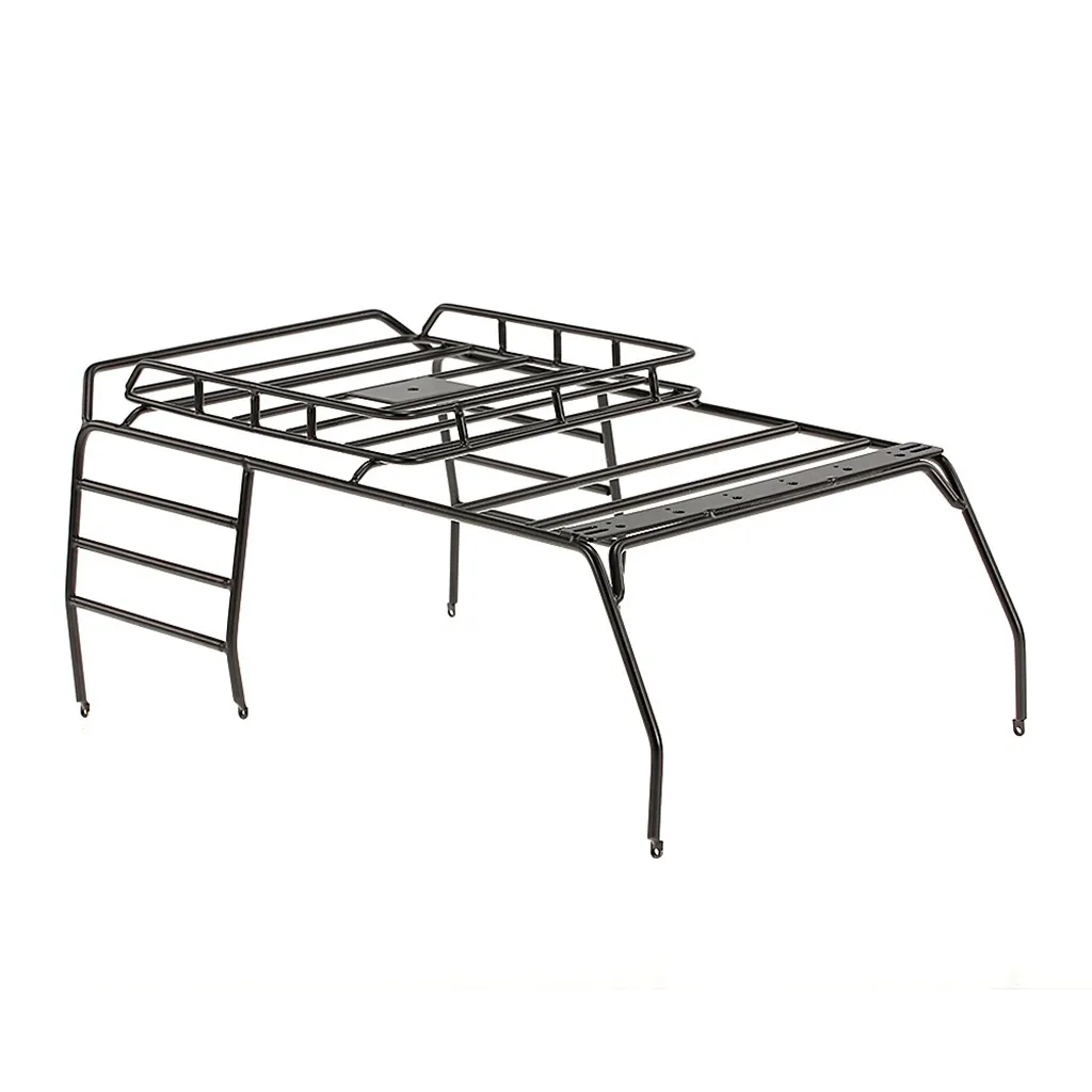 

Metal Roof Rack Luggage Carrier For Jeep Wrangler 1/10 Scale Crawler Car RC Model Vehicle Accessory High Quality Car Parts 5.30