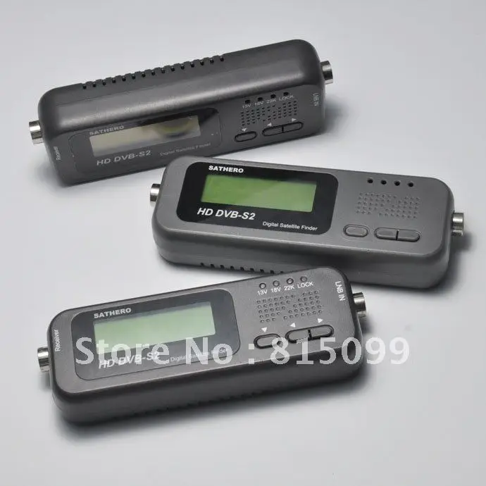 Sathero Pocket Digital Satellite Finder Meter HD Signal Sat SH-100HD with DVBS2 USB 2.0 | Электроника