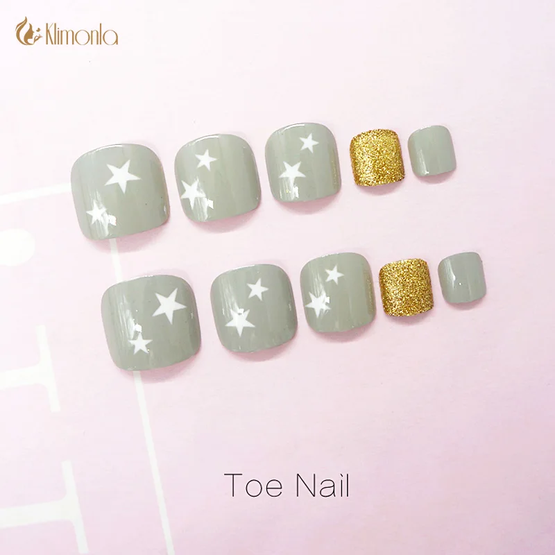 24 шт./компл. лето Маникюр для кончиков ногтей с красивым мысом полное покрытие