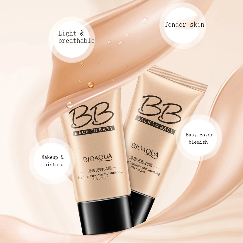 BIOAQUA Осветление кожи лица и осветление BB крем CC идеальное покрытие контур пор для