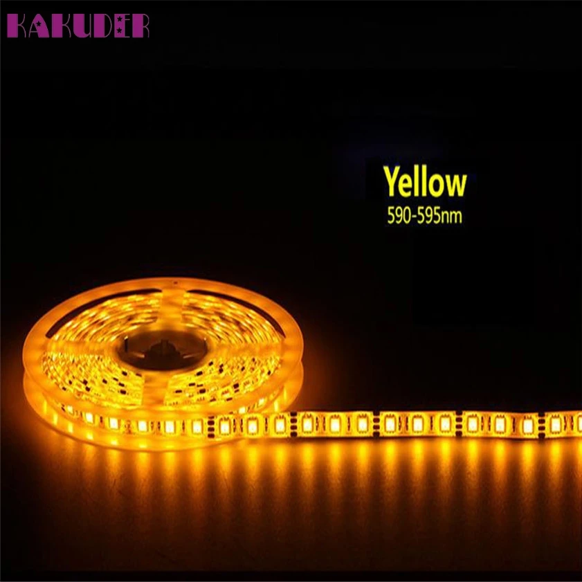 Высокое качество 10 м RGB 5050 водонепроницаемая светодиодная лента 300 SMD 24-клавишный