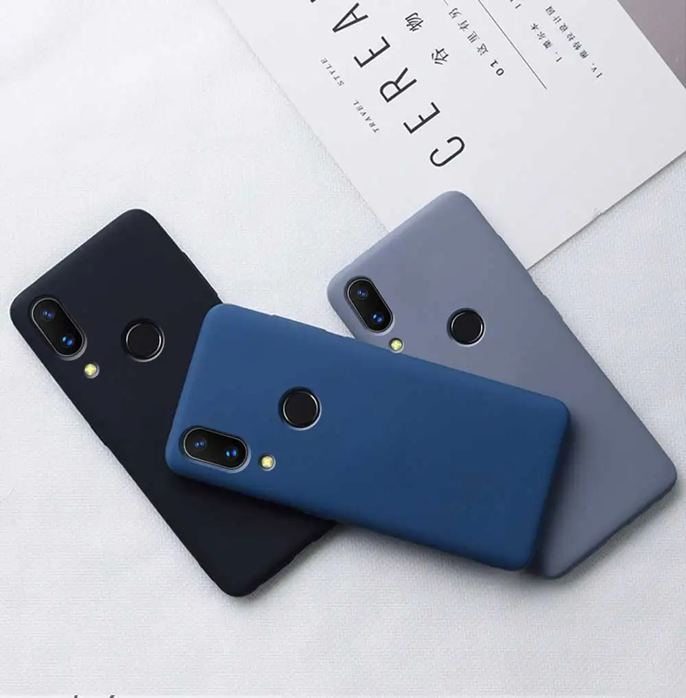 Чехол Raugee для Realme 3 Pro Чехол-бампер противоударный жидкий силиконовый чехол-накладка для OPPO Realme 3 Realme3 Pro X Lite прочный Чехол