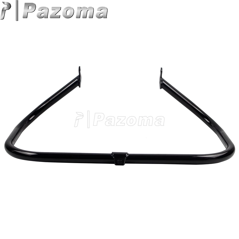 Черный Мотоцикл Защита двигателя шоссе Крушение Бар для Harley Touring Road King Street Electra Glide FLHT FLHR FLHX Trike велосипеды
