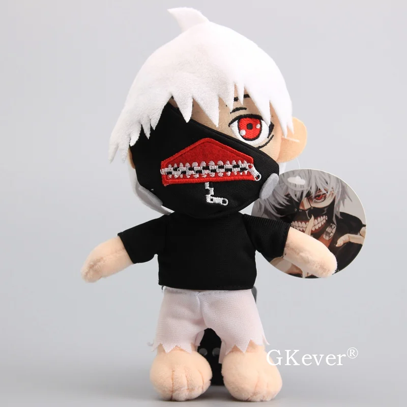 4 стиля Токийский Гуль Kaneki Кен сидя плюшевые игрушки мягкие куклы 18-20 см куклы ужасов