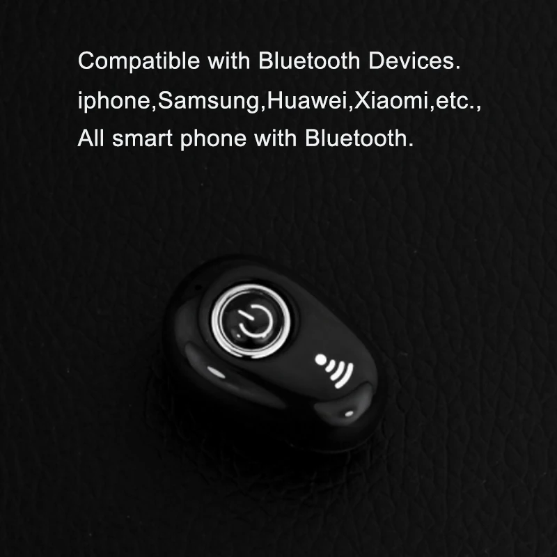 Мини Bluetooth спортивные стереонаушники бас наушники невидимые портативные наушники Беспроводная гарнитура с микрофоном для телефона аудио плеер