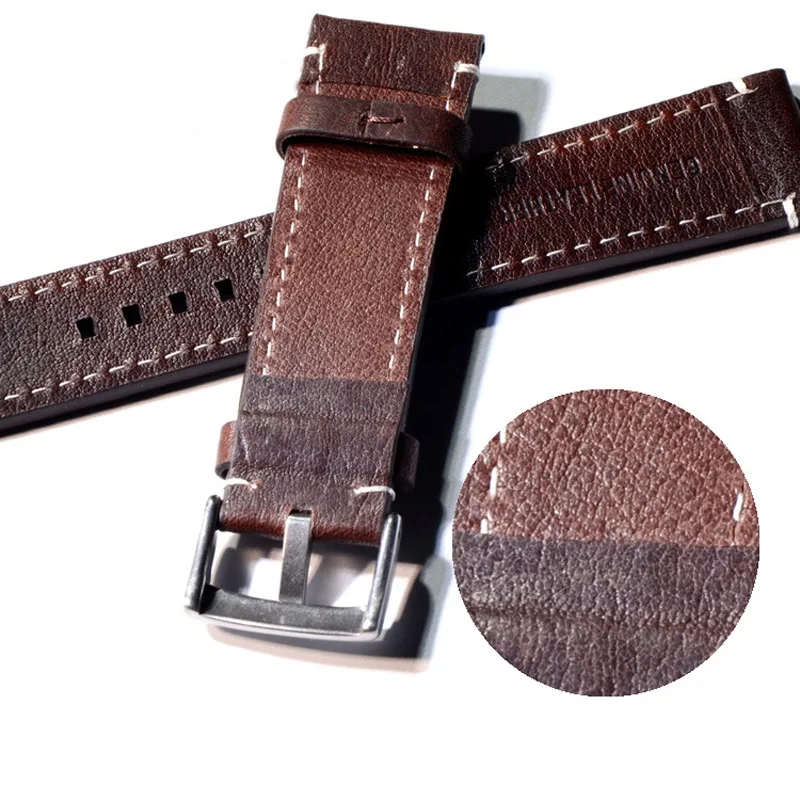 

18/19/20/21/22mm Universal Watch Band Strap Cow Leather Replacement Watchband Wrist Bracelet LXH