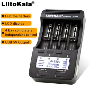 liitokala lii 500 lii 400 lii 300 smart lcd universal li ion nimh aa aaa 10440 14500 16340 17335 17500 18650 battery charger free global shipping