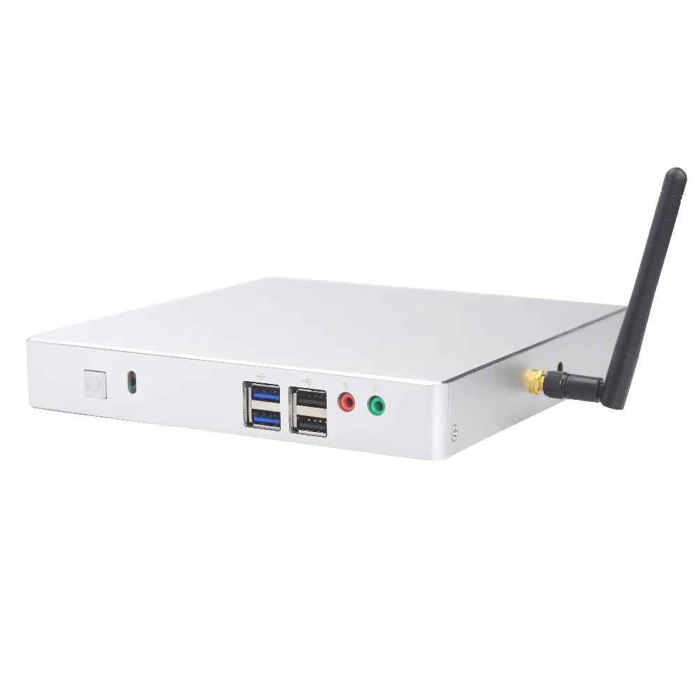Новый красивый внешний вид BayTrail D I5 мини ПК 8 USB порт Intel 1000M Lan Быстрый Мини Windows 10