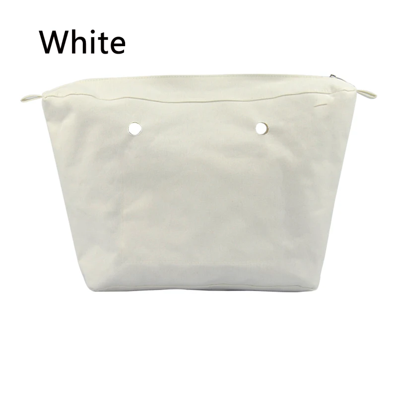white TANQU новая водонепроницаемая внутренняя подкладка вставка карман на молнии для Obag городской для O сумка городская женская сумка - Цвет: white