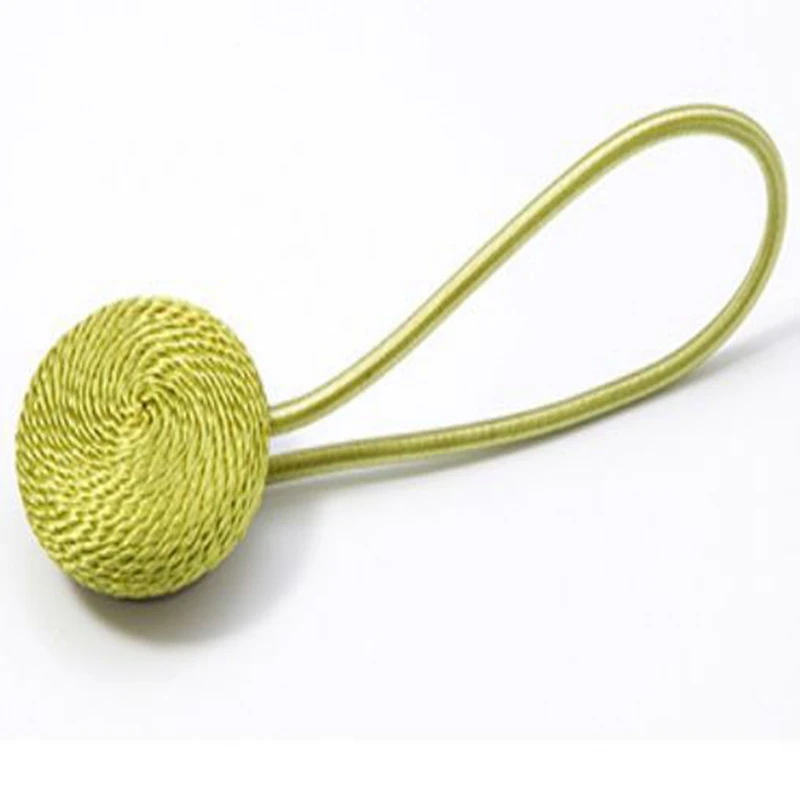 Магнитные жемчужные шаровые занавес кольца для галстуков сзади Holdbacks пряжки