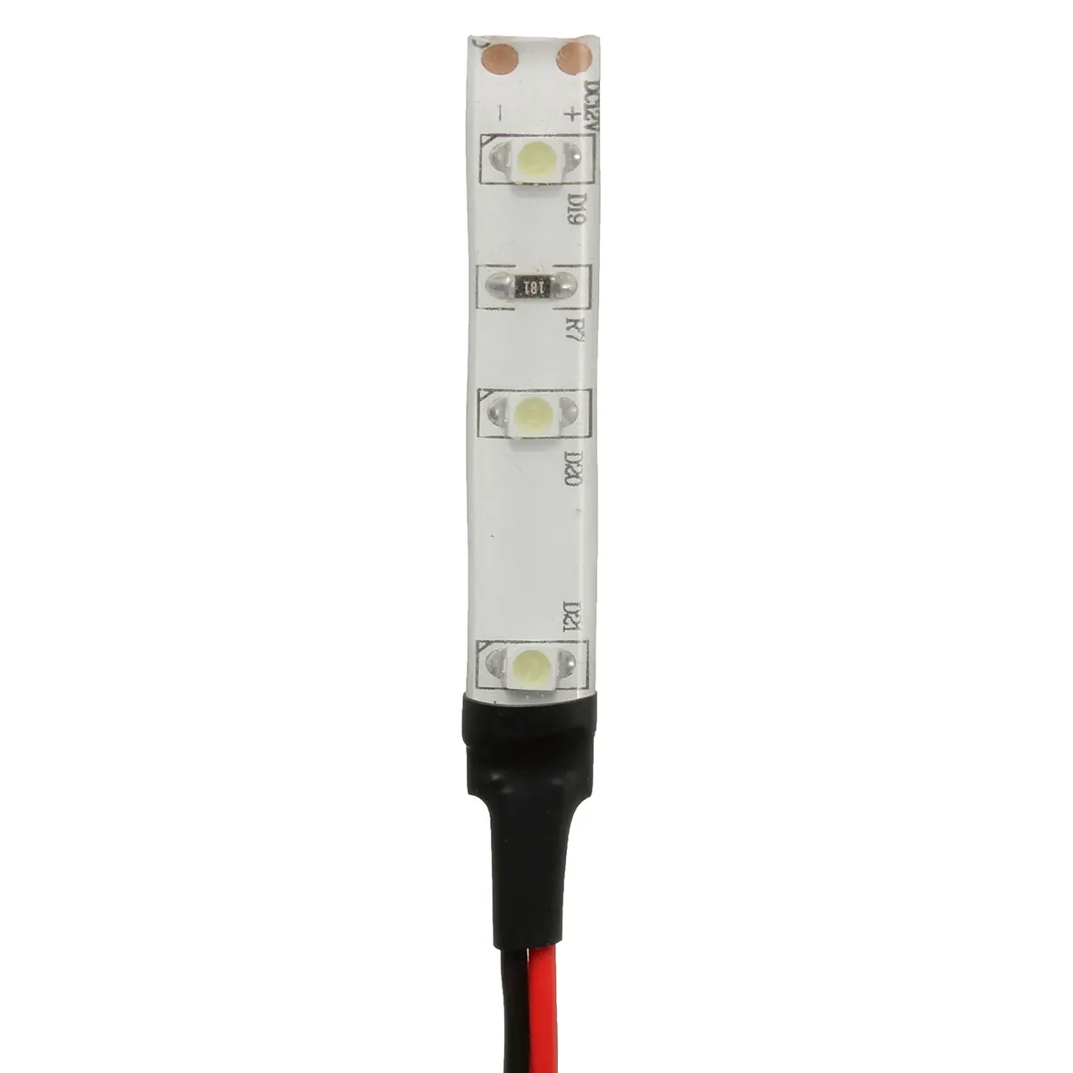 12 В 3 светодиодный 3528 SMD IP65 Водонепроницаемый светодиодный ленточный светильник, гибкая лампа для авто, мотоцикла, Стайлинг, универсальное украшение автомобиля, красочное