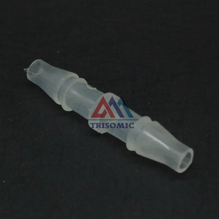 Прямой соединитель 4 8 мм пластиковый штуцер с бородкой из материала ПВХ для