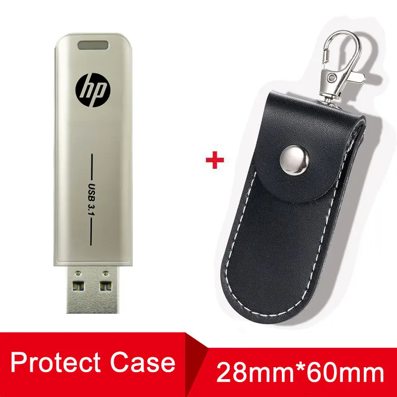 x796w plus L Case Новинка hp USB Flash 32 Гб 64 Гб 128 ГБ 256 Гб металлический USB накопитель индивидуальный подарок персональный DIY DJ Pendrive оптом объемный диск на ключ - Цвет: x796w plus L Case