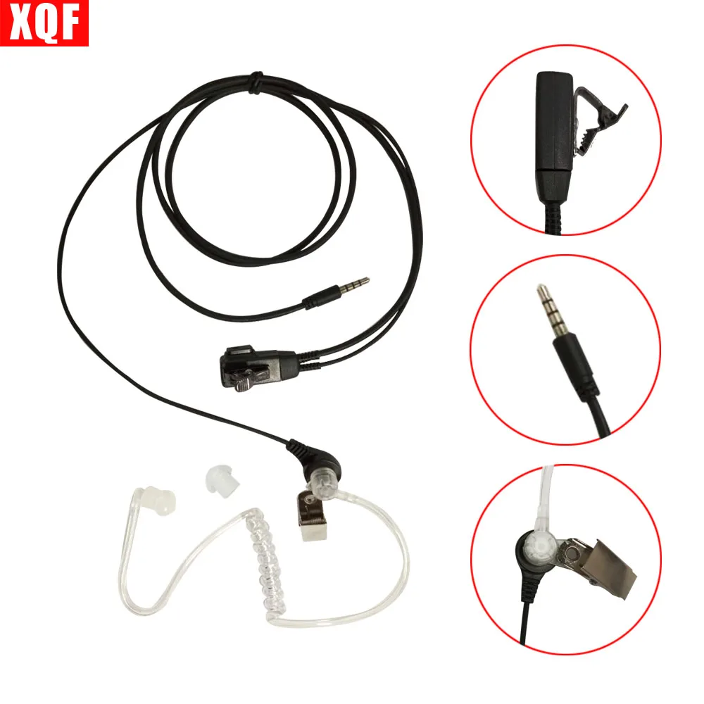 

XQF Police Acoustic Tube Earpiece Headset for iPhone6 Plus 5S Samsung S4 S5 Note2 Note3 for HUAWEI Cell Phones