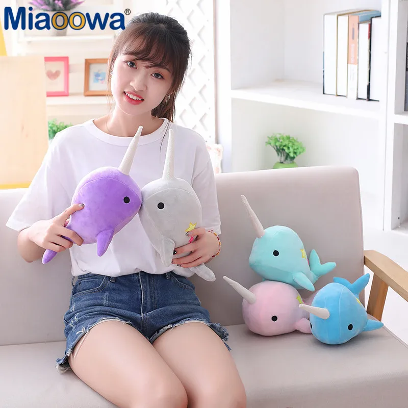 

1pc 25cm Kawaii Whale Cute Shape Soft And Aomfortable Fabric Can Be Used As A Pillow For Children As A Birthday Present