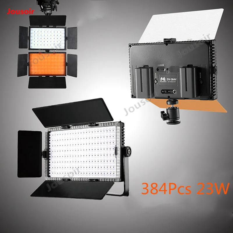 Falconeyes DV-384V 23 Вт светодиодная лампа для камеры набор свадебного освещения внешняя