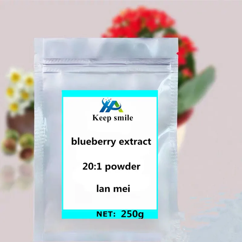 250g natural drinks anthocyanin blueberry extract powder prevent Brain aging,anti cancer with the function of enhancing immunity - Цвет: 250g