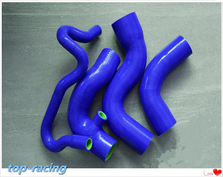 Красный или синий усиленный силиконовый турбоохладитель для AUDI A4/PASSAT B5 1 8 T AEB 1995-97