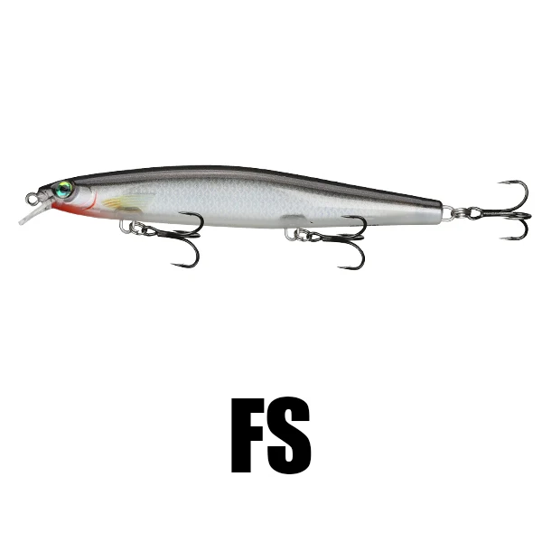 FS Rapala MAXRAP, длинная Приманка Minnow MXLM12, 120 мм, 20 г, глубина 1,2 м, искусственная жесткая приманка с крючками VMC, подходящая для литья - Цвет: FS