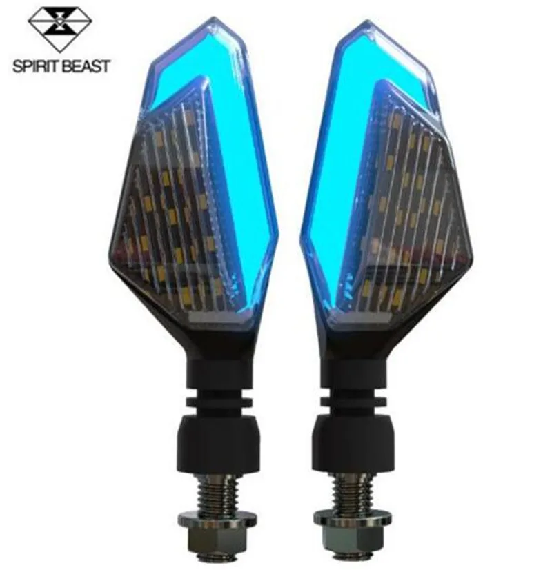 12V Универсальный мотоцикл сигнальные огни рулевого управления светодиодный