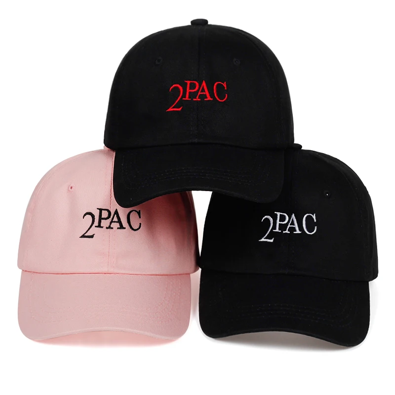 Высокое качество 2PAC шляпа c вышивкой, для отца Мужчины Женщины хлопок бейсбольная кепка s хип-хоп кепка для гольфа с застежкой сзади кепка модные шапки для отдыха