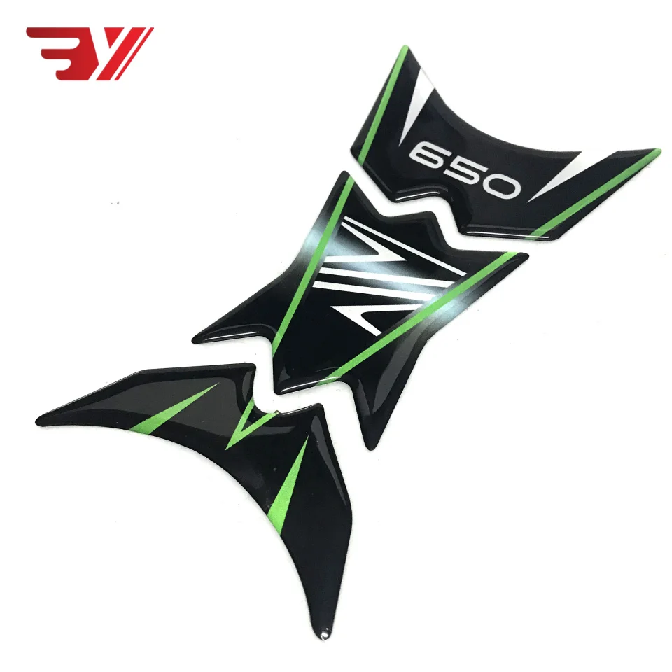 Стиль аксессуары для мотоциклов 3D танк Pad Защитная Наклейка для Kawasaki Z650 z650 Z 650