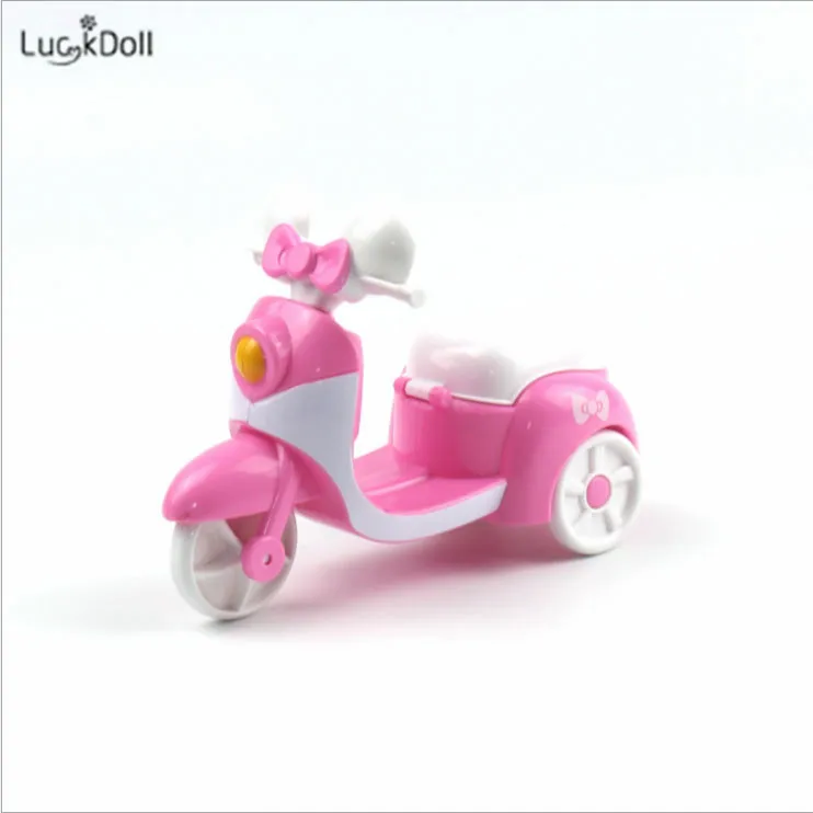 LUCKDOLL модный трехколесный скутер для 11,8 дюймовых кукольных аксессуаров, игрушки для девочек, поколение, подарок на день рождения