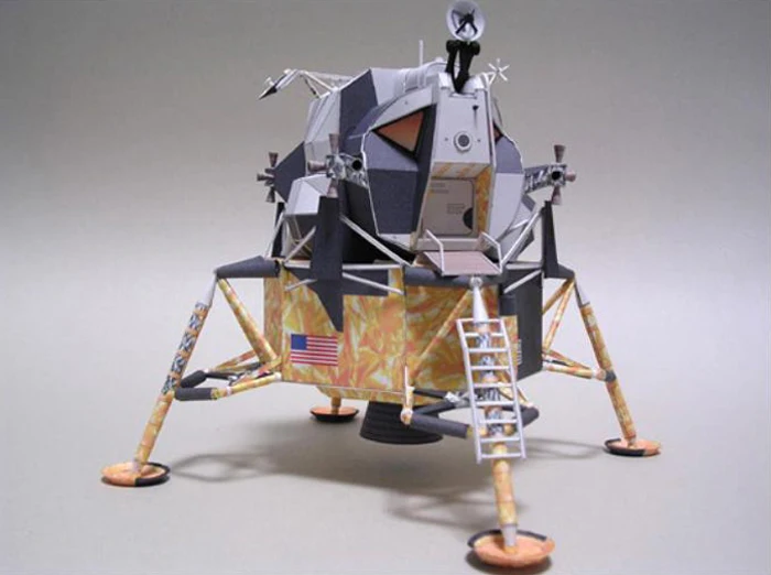 Papercraft Apollo No11 DIY Ручная работа бумажная модель повседневная игрушка-головоломка |