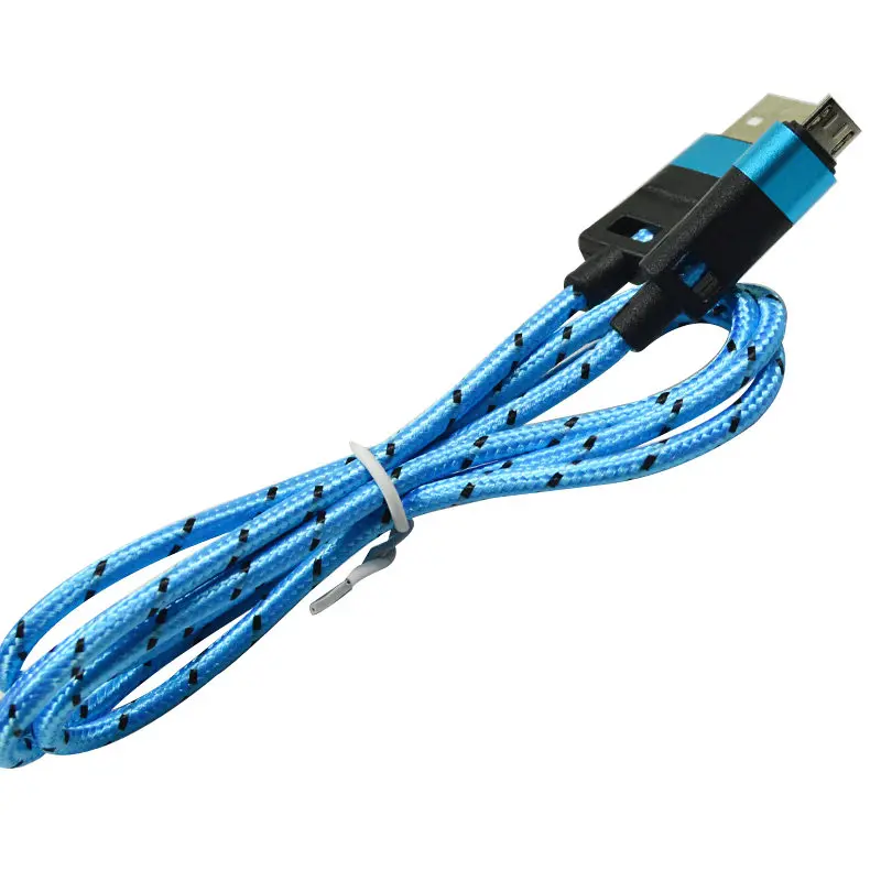 Effelon кабель micro usb заряжателя sync данным плетеный нейлоновый microusb для samsung