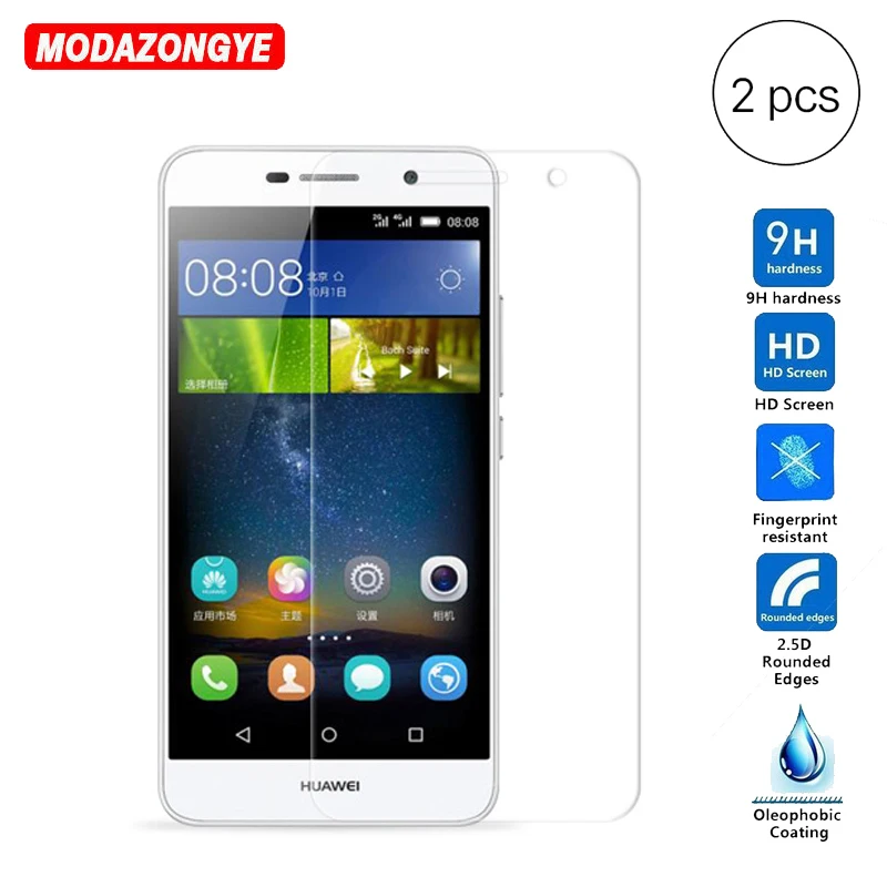 Закаленное стекло для Huawei Y6 Pro 2 шт. защитная пленка экрана Защитное Y6Pro TIT-L01 TIT U02 L01