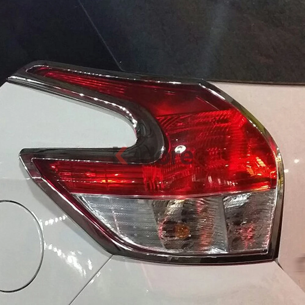 Для Toyota Yaris XP150 хэтчбек ABS хромированные сзади Taililight лампы Накладка задний фонарь рамка автомобиль Стикеры аксессуары