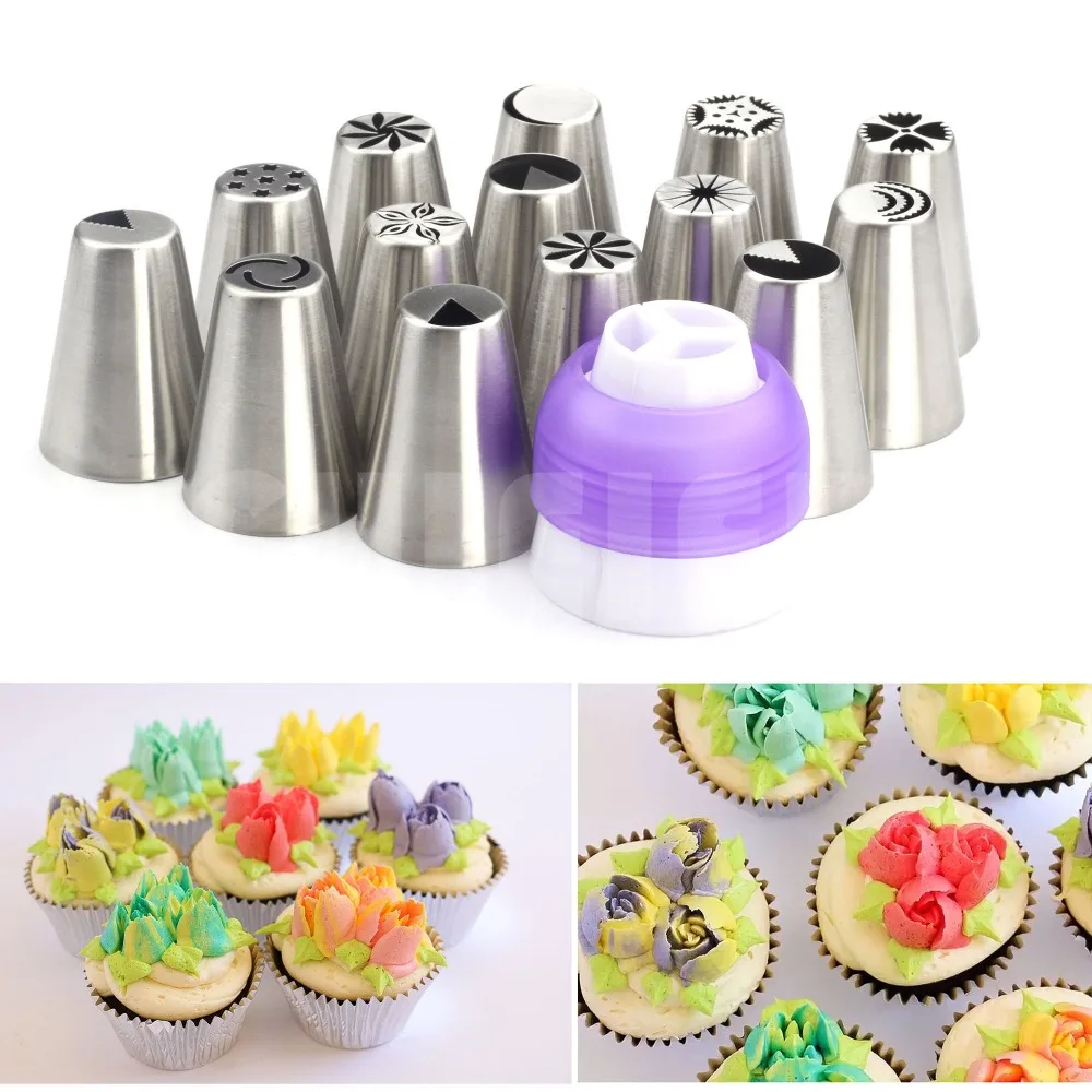69 шт. инструменты для украшения торта из нержавеющей стали русские насадки