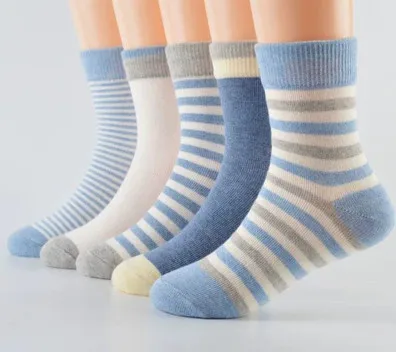 Оптовая продажа корейских носков Monet весна и осень дышащие полосатые длинные