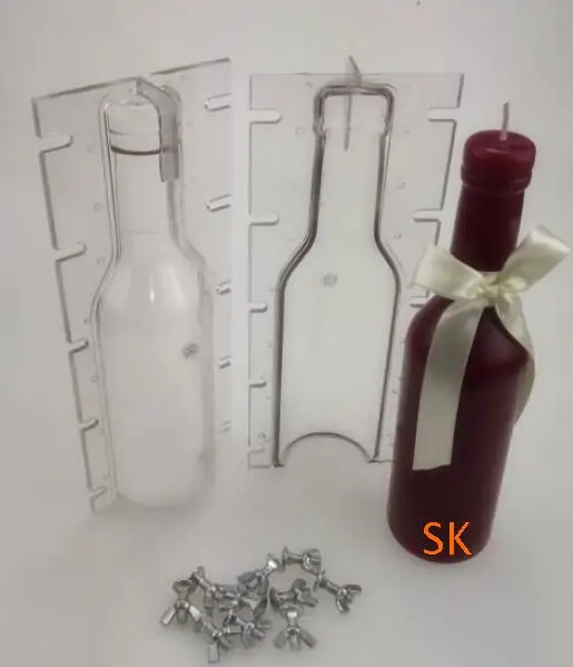Diy Форма для свечей легкая ручка beerbottle форма бесплатная доставка|diy candle|candle candlemold