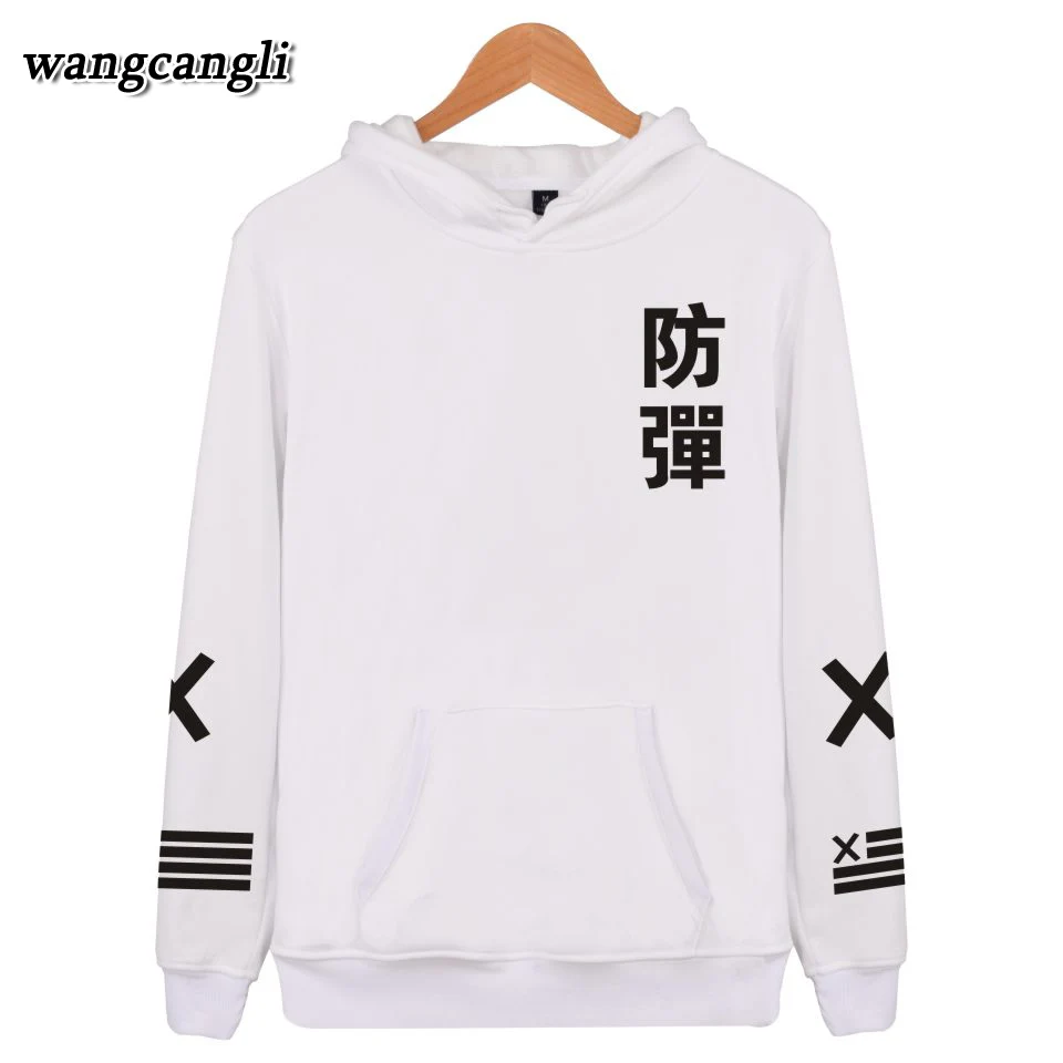 БЦ Для женщин Толстовки Толстовка Осенняя мода K поп женский пальто с капюшоном