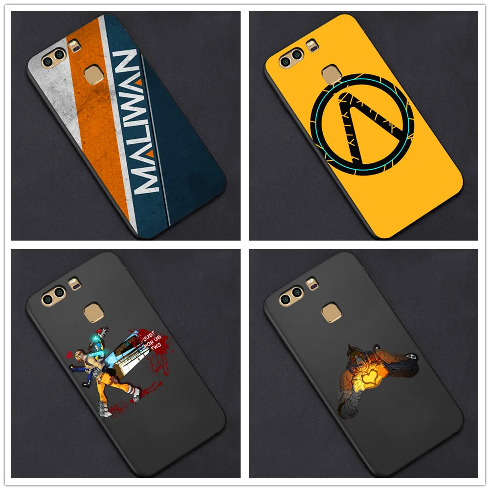 Роскошный Мягкий ТПУ силиконовый чехол для телефона borderland 3 huawei p8 p9 p10 p20 p30 lite